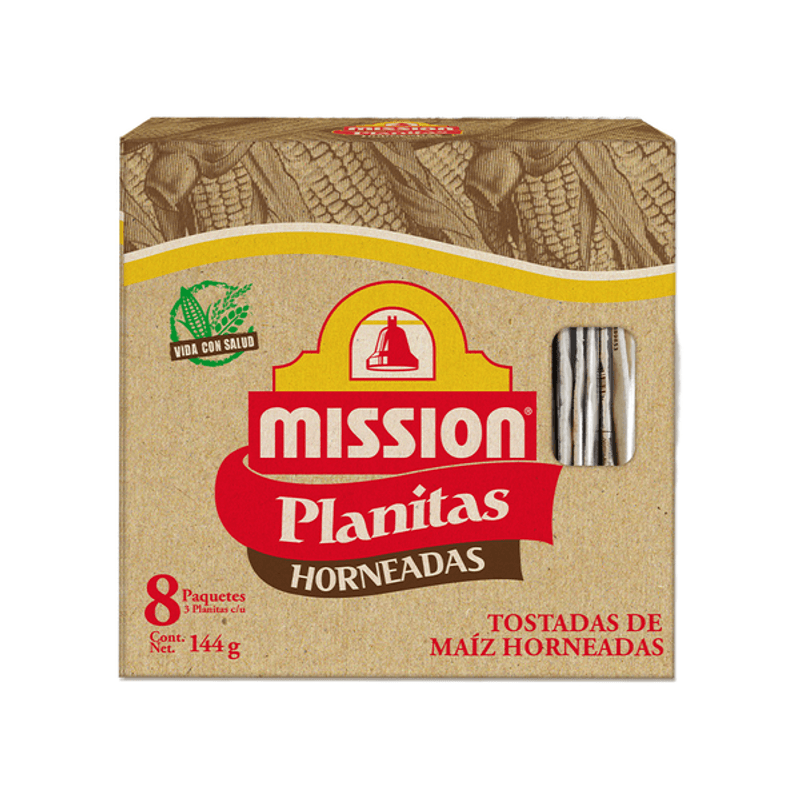 Mission Planitas Baked Corn Tostadas – 5 oz Main image