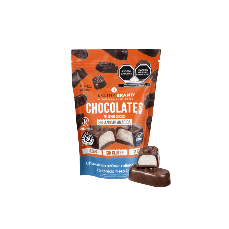 Healthy Brand Coco Vegan Sugar-Free Kosher Gluten-Free Chocolates, 8.6 oz Main image