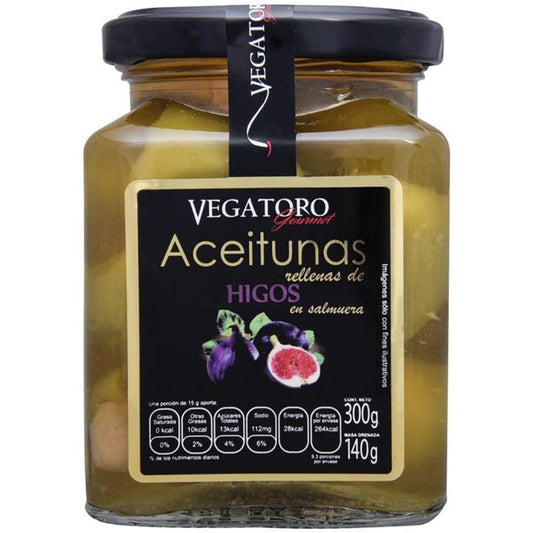 Vegatorio Olive Stuffed with Fig 11 oz