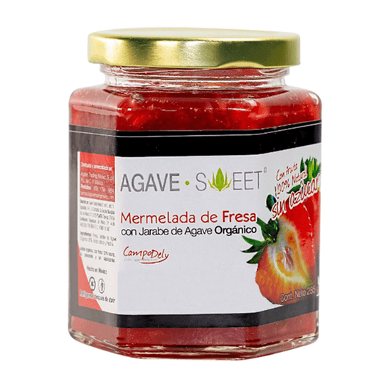 Strawberry Jam with Agave Syrup - 10 oz