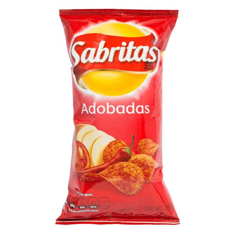 Sabritas Adobadas Flavored Potato Chips 4 oz