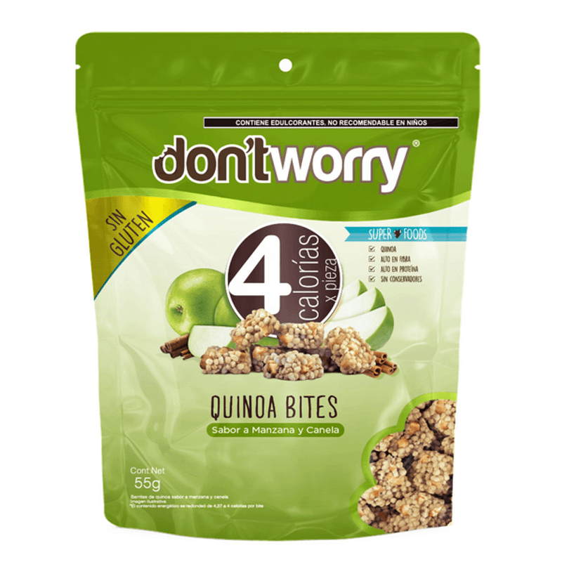 Dont Worry Apple Cinnamon Quinoa - 2 oz Main image