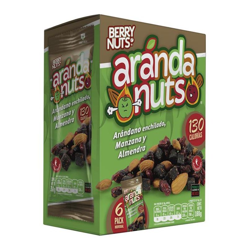Berry Nuts Six Pack Snack Apple Blueberry with Chile 6 oz Main image