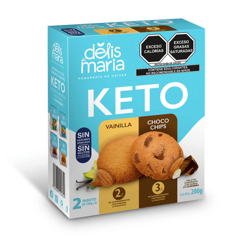 Delis de Maria Keto Almond Cookie - 7 oz Main image