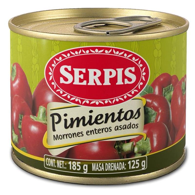Serpis Whole Roasted Red Peppers Grilled 6.5 oz Main image