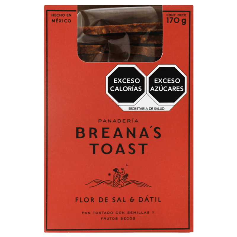 Breana’s Toasted Bread Sea Salt and Date, 6 oz Main image