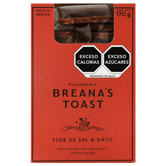 Breana´S Toasted Bread Sea Salt and Date 6 oz