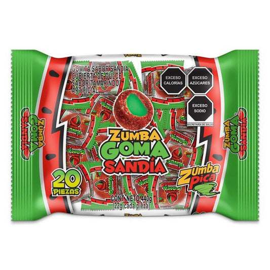 Zumba Watermelon Gummies - 20 Pcs