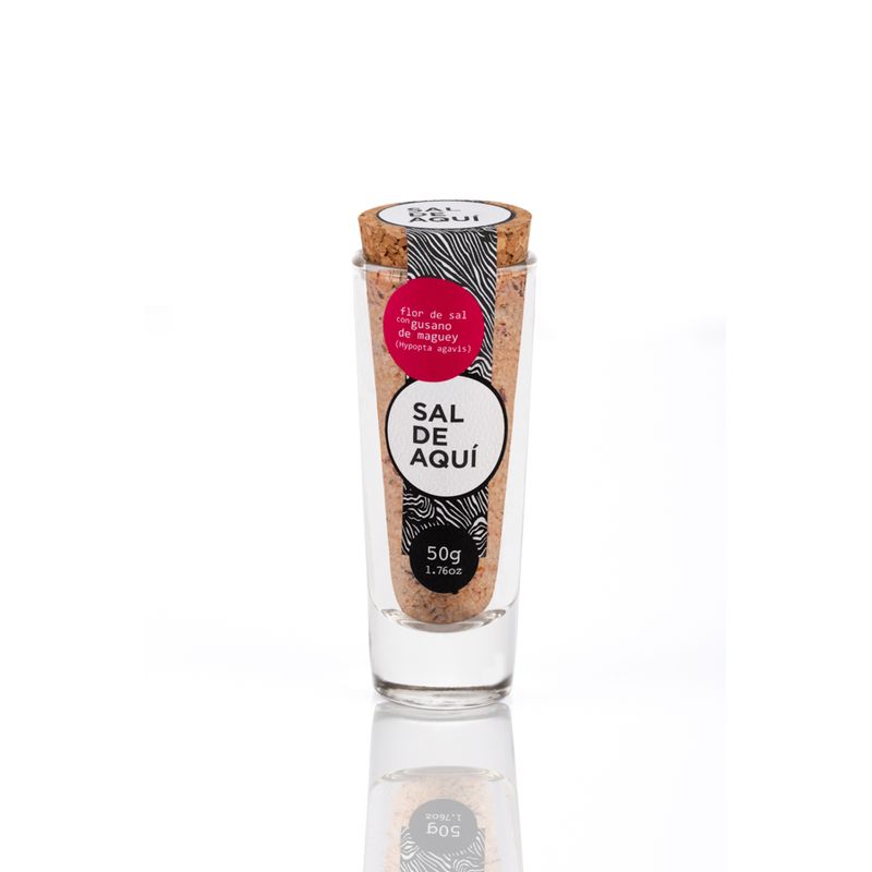 Sal de Aqui Maguey Worm Sea Salt 2 oz Main image