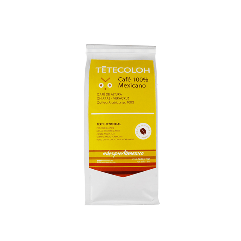 Tetecoloh Cafe Chiapas Coffee 12 oz Main image