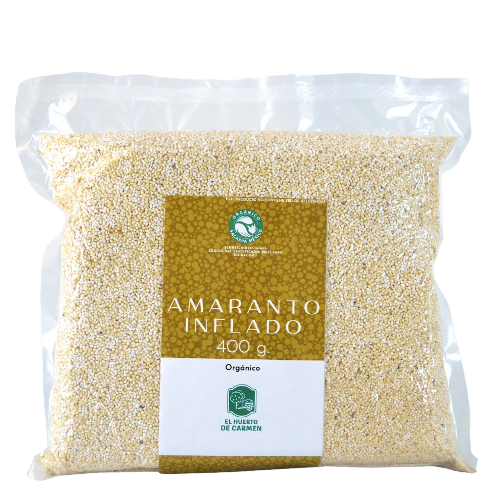 El Huerto de Carmen Puffed Amaranth – 14 oz Main image