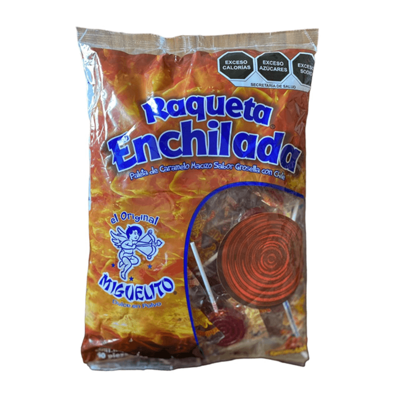 Miguelito Raqueta Spicy Lollipop - 1 Pc