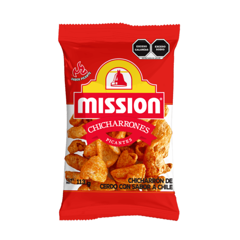 Mission Spicy Pork Cracklings 4 oz