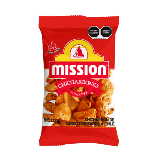 Mission Spicy Pork Cracklings 4 oz