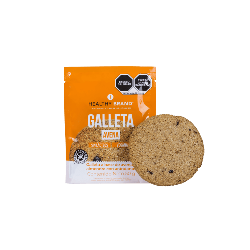Healthy Brand Gluten-Free Vegan Oat Cookie, 2 oz Main image