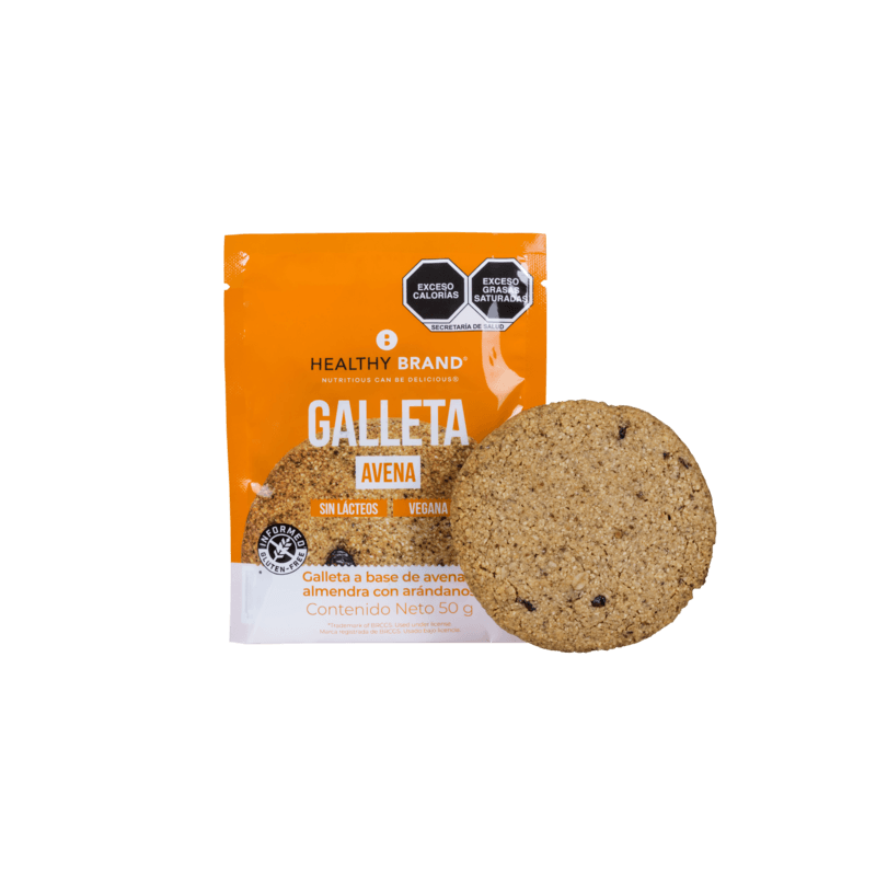 Healthy Brand Gluten-Free Vegan Oat Cookie - 2 oz