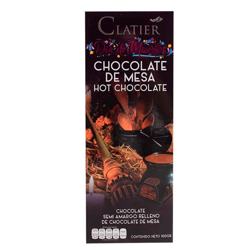 Clatier Day of the Dead Table Chocolate - 4 oz