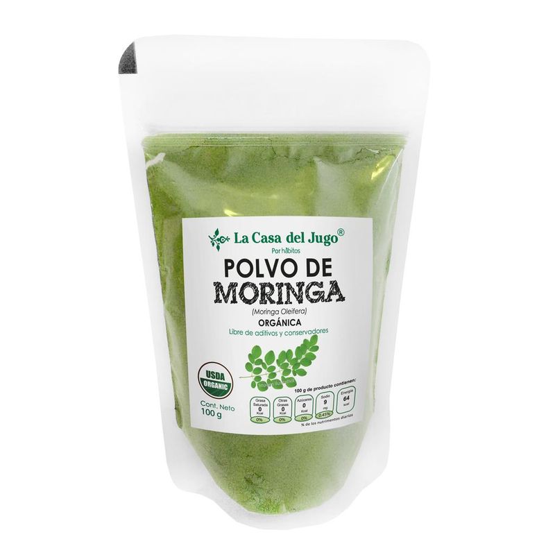 La Casa del Jugo Organic Moringa Powder 4 oz Main image