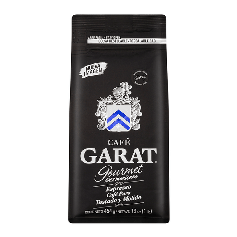 Garat Espresso Roasted and Ground Coffee 16 oz