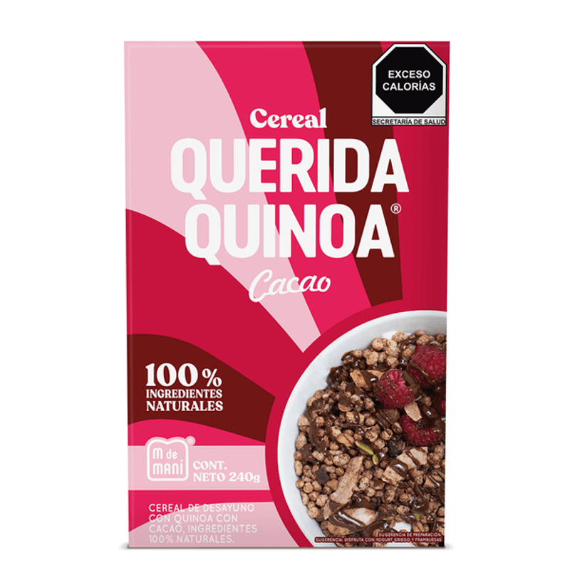 M de Mani Sugar-Free Quinoa-Based Cereal 8 oz