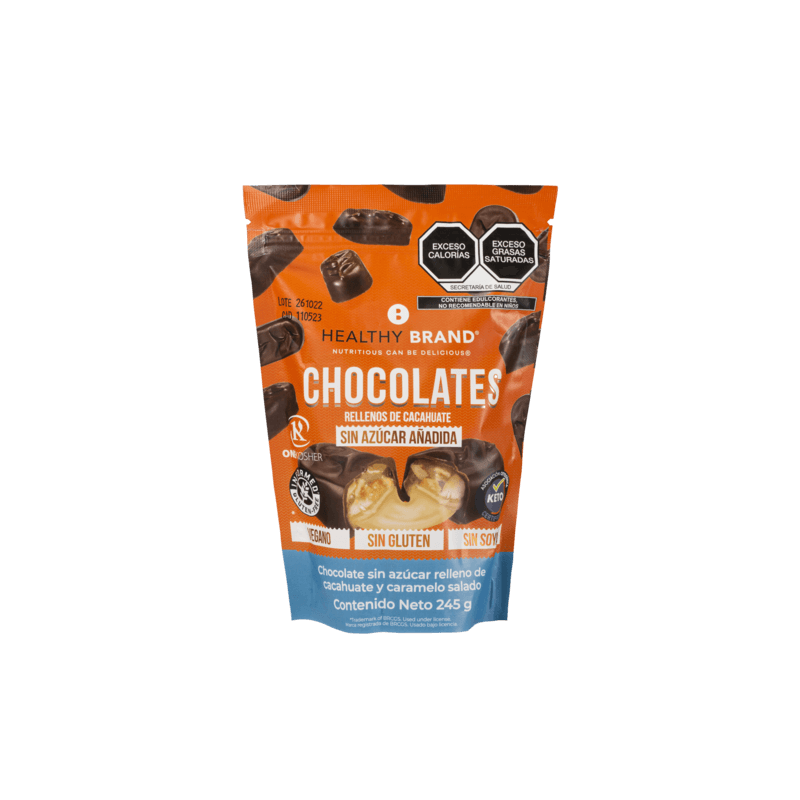 Healthy Brand Keto Vegan Dairy-Free Gluten-Free Chocolate, 9 oz Main image