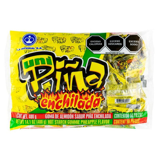 Spicy Pineapple Gum 50 Pieces