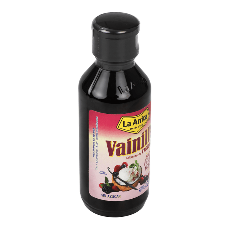 La Anita Natural Vanilla Flavoring Red Fruits Flavor 4 oz Main image