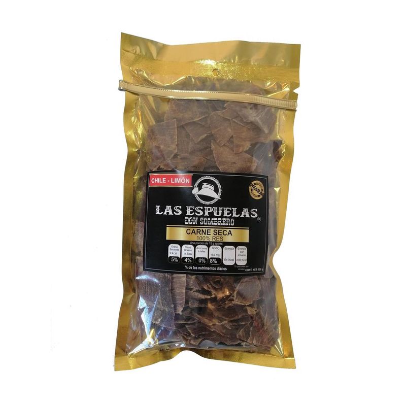 Las Espuelas Chile and Lime Dried Beef - 5 oz Main image