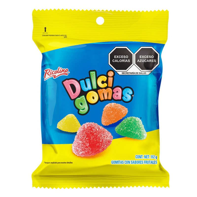 Dulci gomas Gummies Fruit Flavors 4 oz Main image
