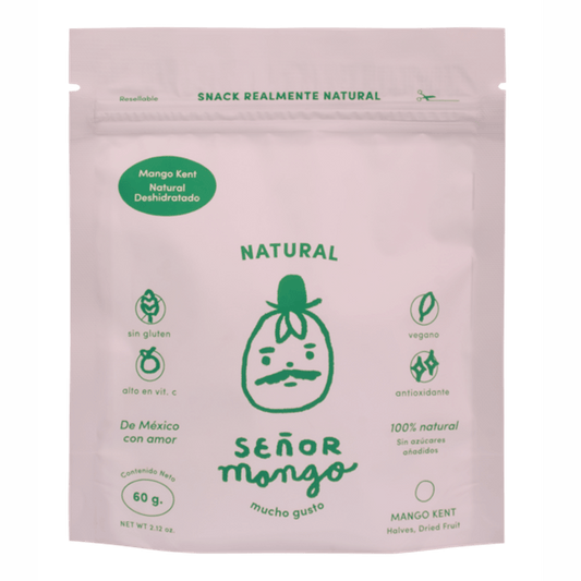 Señor Mango Natural Dried Kent Mango Snack - 2 oz