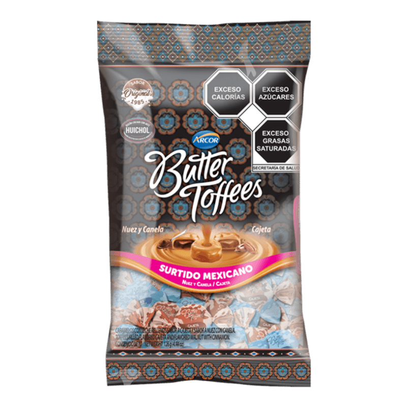 Arcor Cajeta and Nut Flavor Candies - 4.5 oz