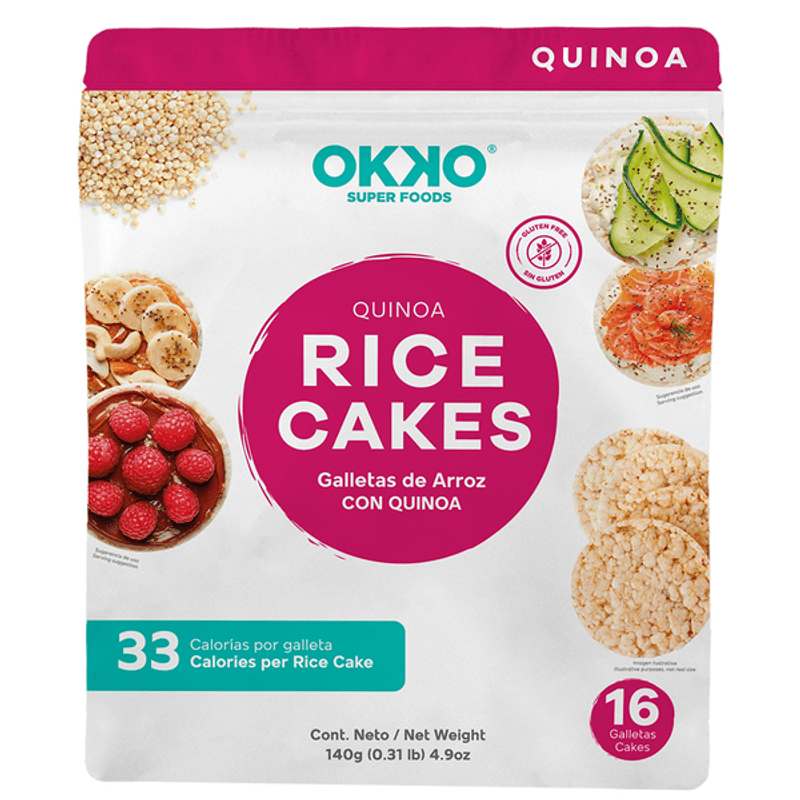Okko Rice Cookies with Quinoa 5 oz Main image