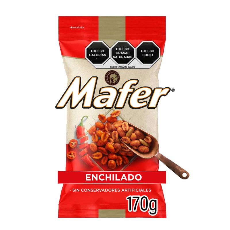 Sabritas Mafer Chili Peanuts, 6 oz Main image