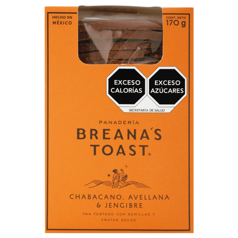 Breana’s Toasted Bread Apricot Hazelnut and Ginger, 6 oz Main image