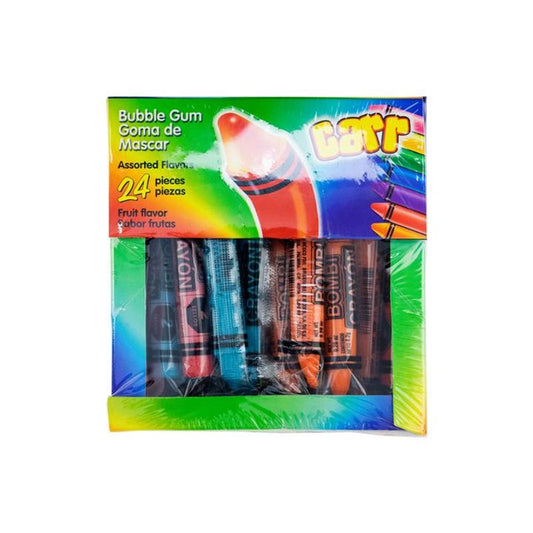 Bombi Crayon Chewing Gum 24 Pcs