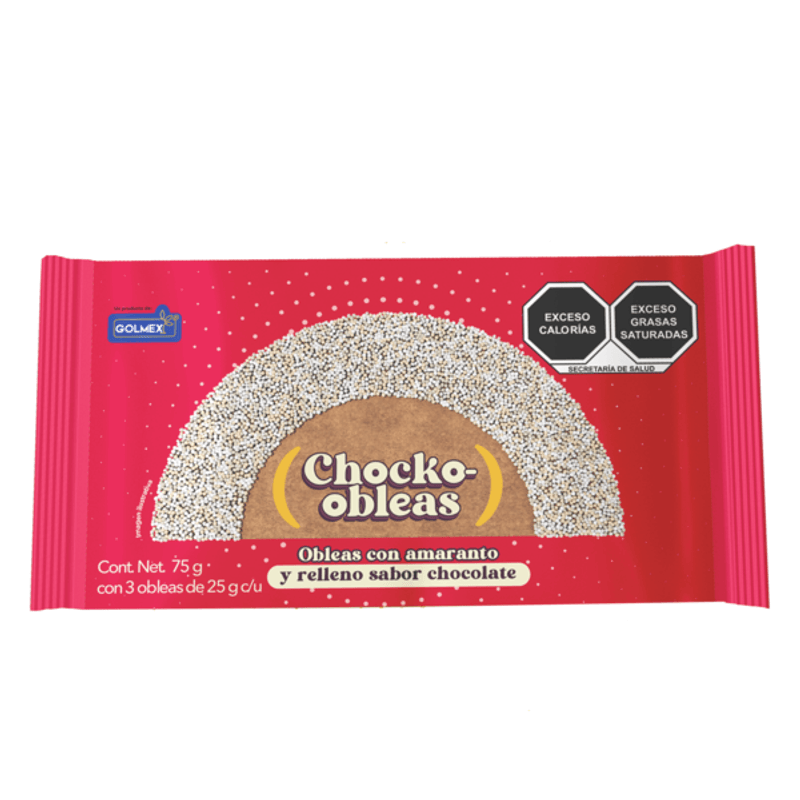 Chocko-Obleas Traditional Wafer Filled with Chocolate 1 Pc Main image