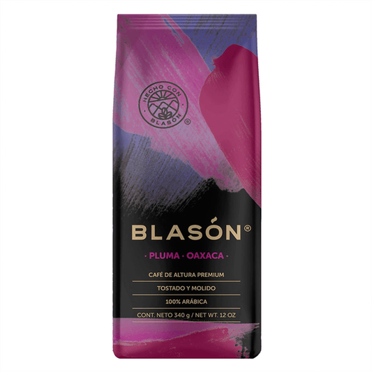 Blasón Pluma Oaxaca Ground Coffee - 12 oz