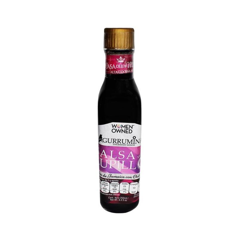 Women Owned Hibiscus Sauce with Chiltepin - 8 oz Main image