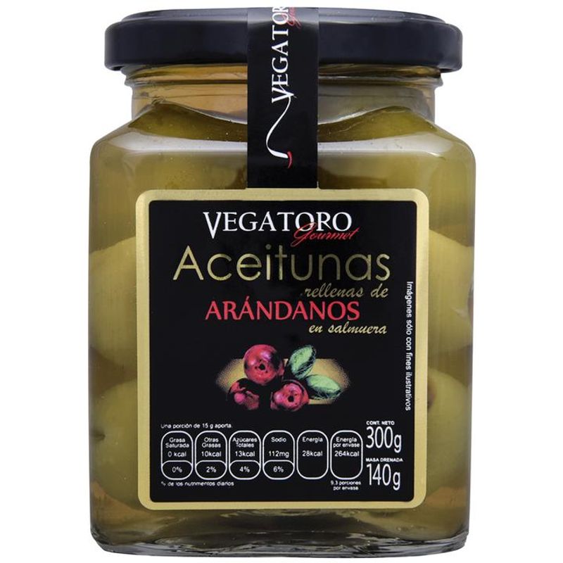 Vegatorio Olive Stuffed with Blueberries 11 oz Main image