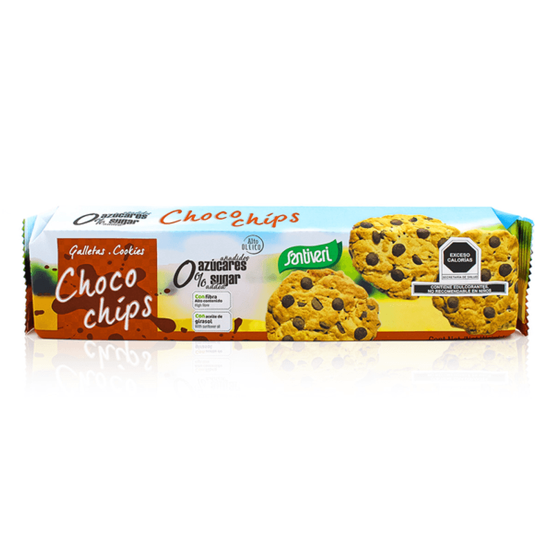 Santiveri Cho-Chips Cookies, 6 oz Main image
