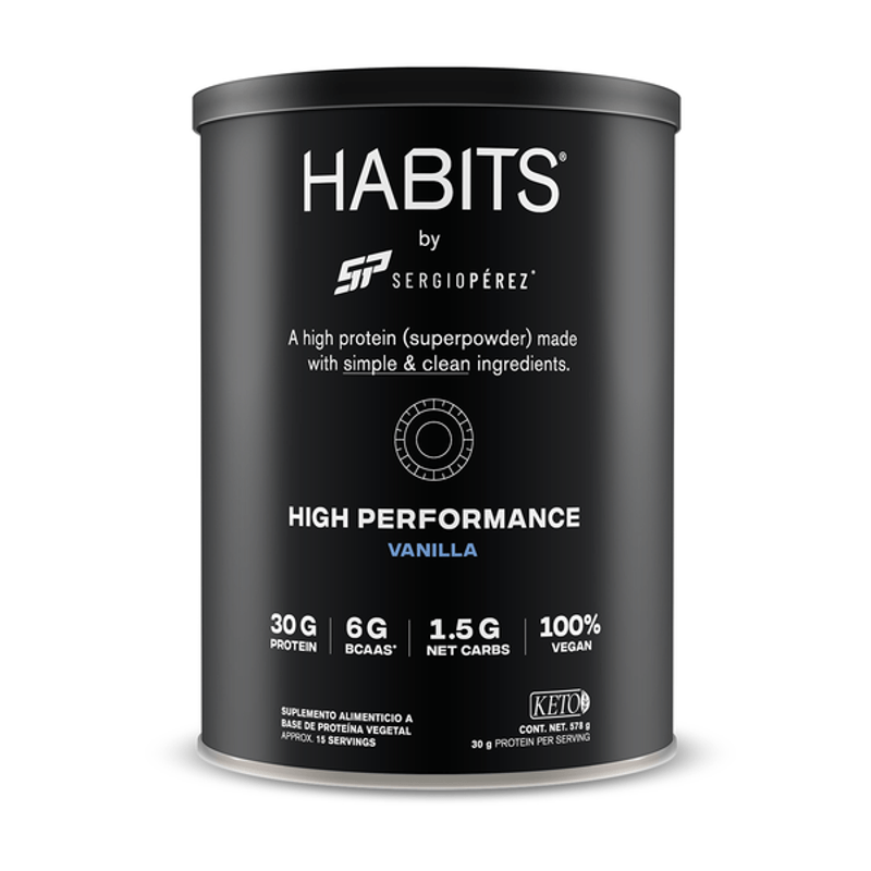 Habits High Performance Plant Protein Vanilla, 1.3 lb