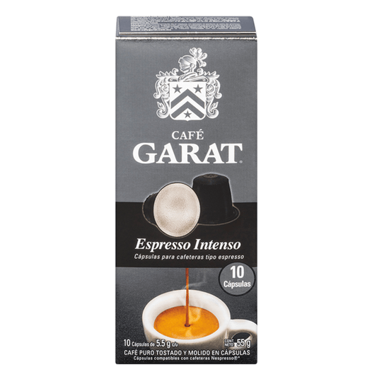 Garat Intense Espresso Coffee Capsules - 10 caps - 2 oz