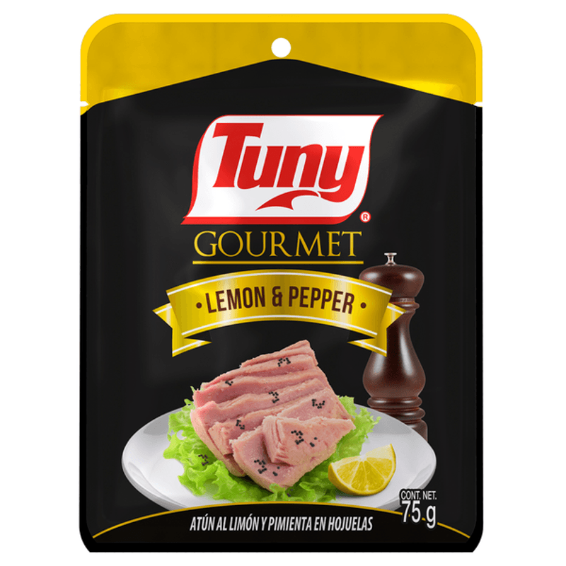 Tuny Tuna Lemon & Pepper Pouch - 2.6 oz Main image