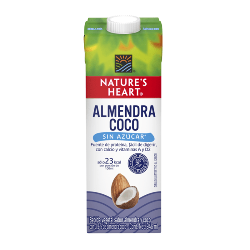 Nature's Heart Sugar-Free Almond Coconut Liquid Food 32 oz Main image