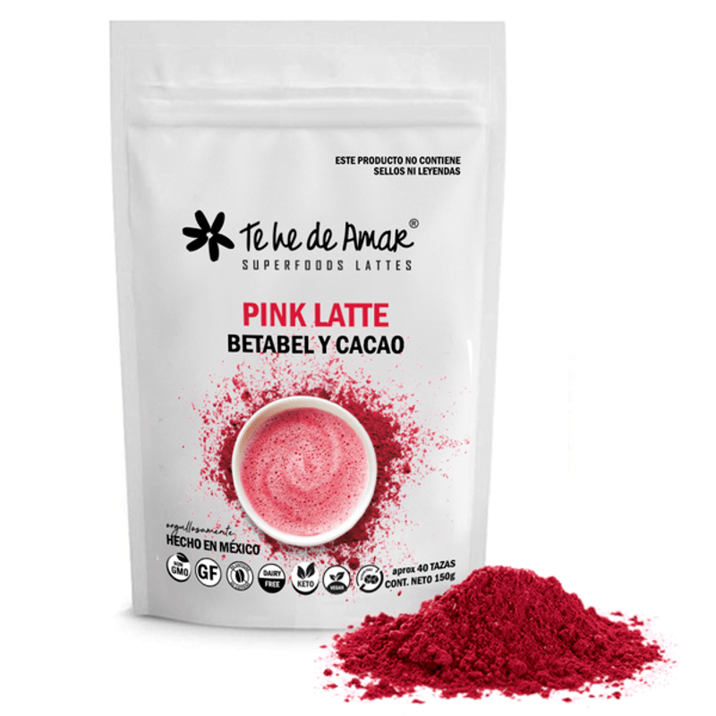Te He de Amar Pink Latte Beet and Cocoa, 5.3 oz Main image