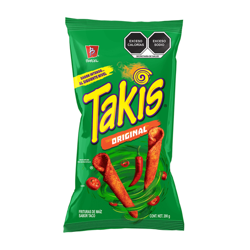 Barcel Takis Original Taco Flavor 7 oz