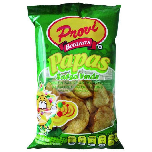 Provi Green Salsa Chips 5.6 oz