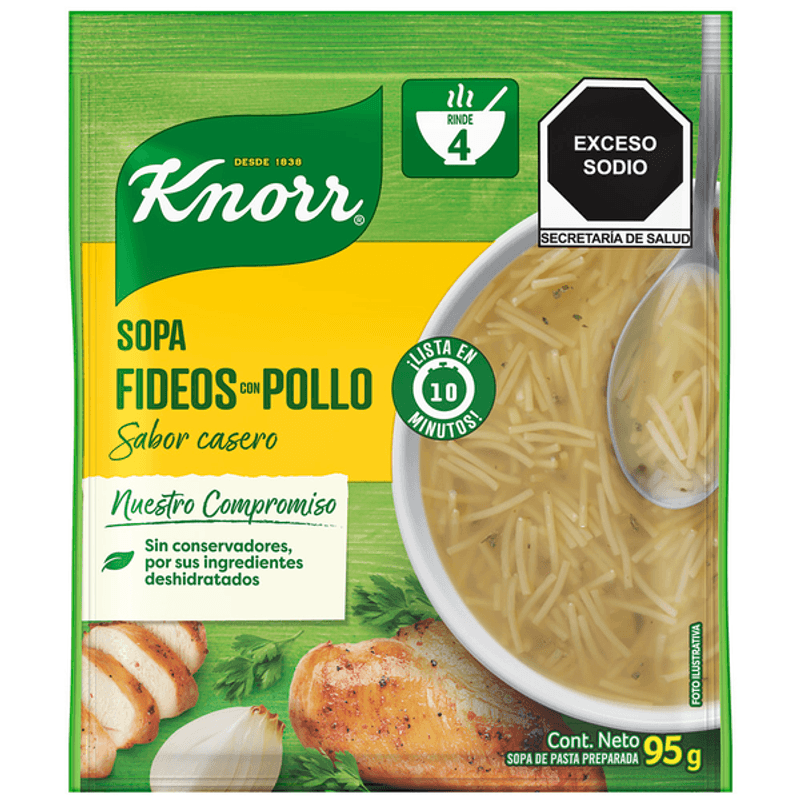 Knorr Chicken Noodle Soup, 3.4 oz Main image