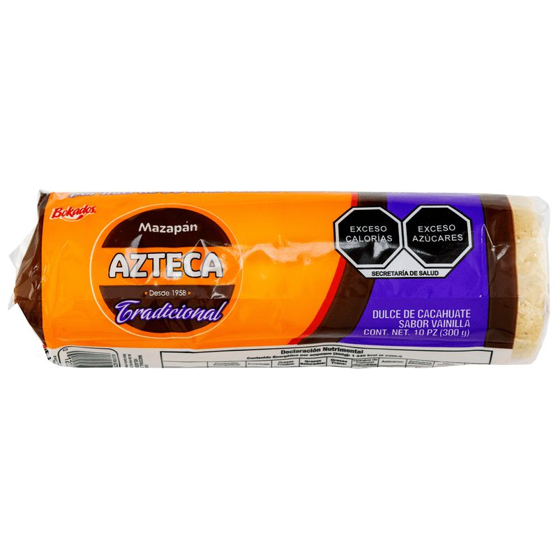 Azteca Vanilla Peanut Mazapán Candy 10 Count