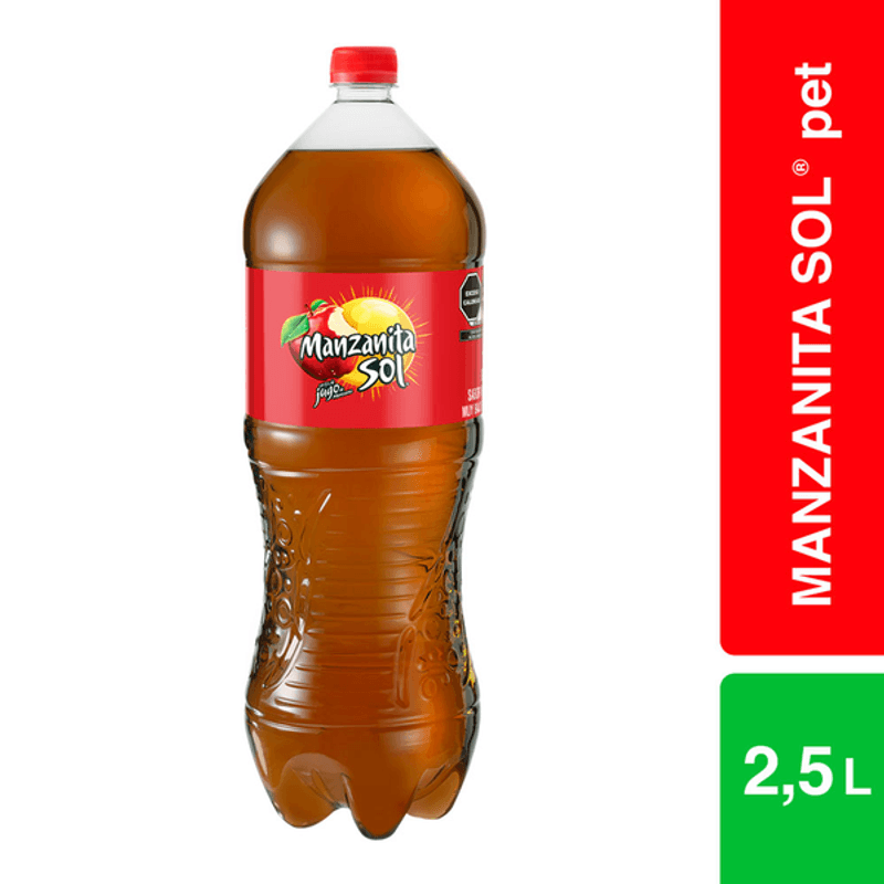 Manzanita Sol Apple Flavor Soda 85 oz